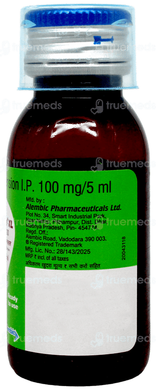 Azithral Xl 100 Liquid 30Ml